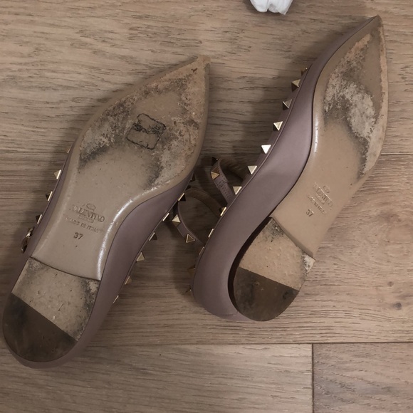 Valentino Rockstud flats 37